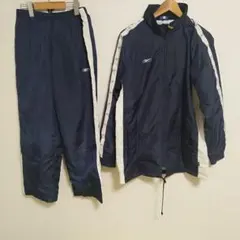 希少・L】90s PUMA ヒットユニオン製 ジャージ セットアップ ネイビー