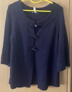 a.v.v standard ダークパープル カーディガン