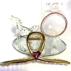 新作❤️スワロフスキー　バンスクリップ