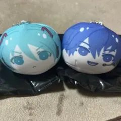 初音ミク KAITO おまんじゅうにぎにぎマスコット