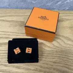 エルメス ポップH ミニ ピアス ルージュヴィフ ピンク - メルカリ