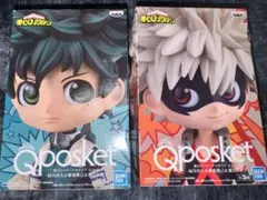 ヒロアカ Qposket 緑谷出久　爆豪勝巳　フィギュア