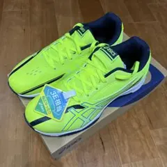 アシックス　レーザービーム　24.5 黄色　新品