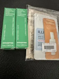 イニスフリー レチノール PDRN アドバンズトセラム　5ml×2他 サンプル