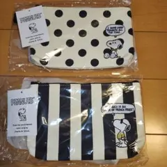 PEANUTS スヌーピーポーチ 2点セット