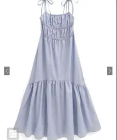 中町綾 リボンストラップギャザーキャミワンピース[tg671]