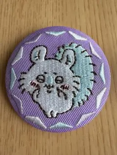 ちいかわ刺繍缶バッジ モモンガ