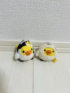キイロイトリ もーちもちぶらさげぬいぐるみ 寿司 いくら軍艦 えび
