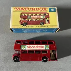 MATCHBOX 赤いバス シリーズ5 visco-static