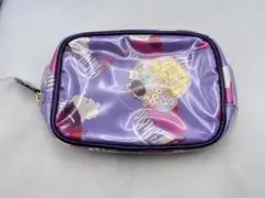 ANNA SUI 안나수이 파우치 퍼플계 케이크 무늬
