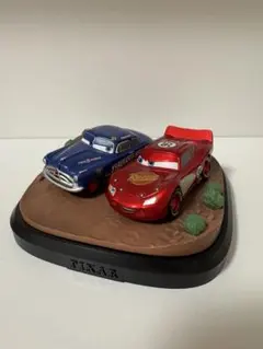 ピクサー 一番くじ D賞 カーズ マックィーン＆ドック・ハドソン フィギュア