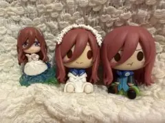 五等分の花嫁 フィギュア 3体セット 中野三玖