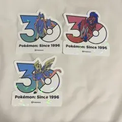 ポケモン 30周年記念 ステッカー サンダース - メルカリ