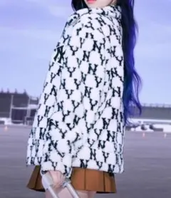 MLB Korea ボア フリースジャケット Sサイズ