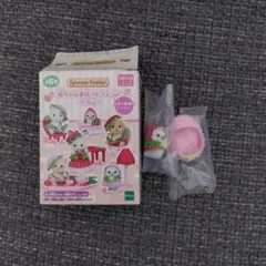 シルバニア　赤ちゃん家具コレクション いちご シマエナガの小さいの赤ちゃん