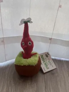 赤ピクミン　引っこ抜きぬいぐるみマスコット