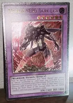 EU版 M・HERO ダーク・ロウ EU レリーフ レリ 英語 英語版 遊戯王