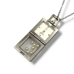 22422✨ミキモト パールペンダントウォッチ 黒文字盤 7パール スクエア 2026年最新】ミキモト ペンダントウォッチの人気アイテム - メルカリ