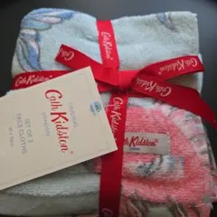 新品 Cath Kidston ハンドタオル3枚セット