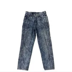 90s A'REXER ケミカルウォッシュ デニム テーパード W30