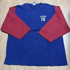 Champion 七分袖 カットソー