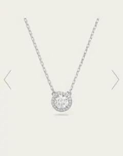 【スワロフスキー】Una ペンダント, ラウンドカット, パヴェ