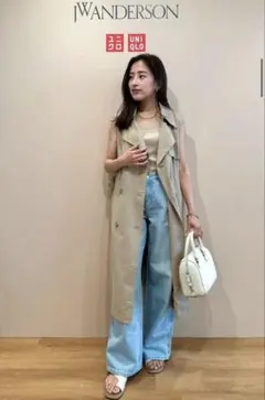 UNIQLO×JW ANDERSON トレンチワンピース　ジレ　トレンチコート