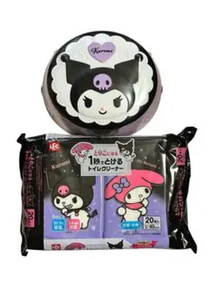 クロミウェットティッシュケースシート80枚入りとLFC トイレ洗浄シート20枚