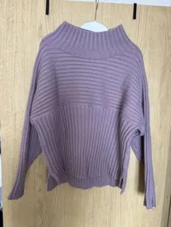 ROPÉ PICNIC リブ編みハイネックニット 38