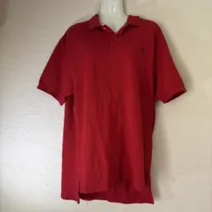 Polo by Ralph Lauren レッドポロシャツ M