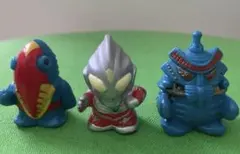 ウルトラマンティガー、ペンテラー星人、メトロ星人　指人形3体セット