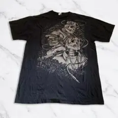 スカル グラフィック Tシャツ ヒップホップレジェンド　Y2K アーカイブ