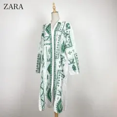 専用ZARA ザラ 刺繍デザイン 花柄 ワンピース