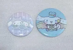 シナモン シナモロール みるく 缶バッジ ハロースイートデイズ いちご新聞