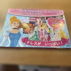 ディズニープリンセス プリンセスたちの おへやで きせかえあそび マグネットバ…