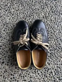 BURBERRY レザー スニーカー ブラックのサムネイル