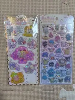 うるちゅるポップシール サンリオ、ウォーターインシール サンリオ セット