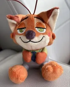 【新品】ディズニー ズートピア ニック・ワイルド むにゃすやぬいぐるみ