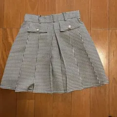 ショート　キュロット　Olive des Olive 千鳥格子