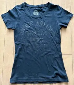 UNDER ARMOR 半袖 Tシャツ MD SEMI FITTED ブラック