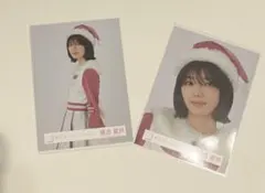 櫻坂46 2期生 藤吉夏鈴 生写真 2024年クリスマスサンタ衣装