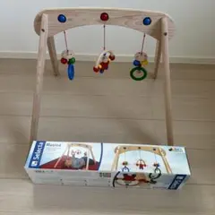 1/18発送 箱あり ムジーナ ベビージム 木製 ドイツ製 楽天市場】セレクタ社 木のおもちゃ ベビージム ムジーナ ドイツ