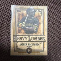 Andrew McCutchen Heavy Lumberカード　topps