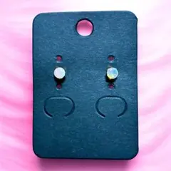 エチオピア産オパール ピアス3月末まで1000円均一セール