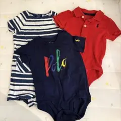 【美品】ラルフローレン　ロンパース　70 75のサムネイル