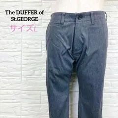 The DUFFER of St.GEORGE ストレートパンツ グレー Lのサムネイル