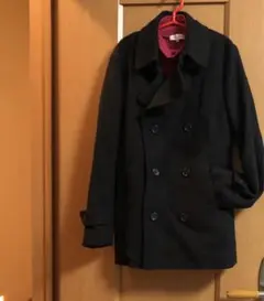 メンズM☆ユニクロ☆羊毛90%しっかりコート♪クーポン消化 アウター