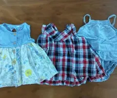 ベビー女の子　ノースリーブトップス 80　まとめ売り