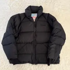 ファーストダウンFIRST DOWN 肉厚ダウンジャケット ブラック大きめL