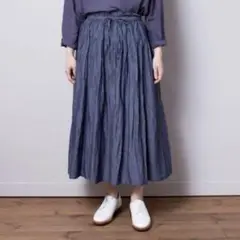 nest Robe ネストローブ コットン リネン 和紙 イージー スカート